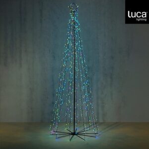 Luca Lighting Boom - 750 Leds RGB - 185 x 75 cm - Zwart