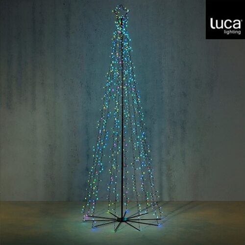 Luca Lighting Boom - 750 Leds RGB - 185 x 75 cm - Zwart