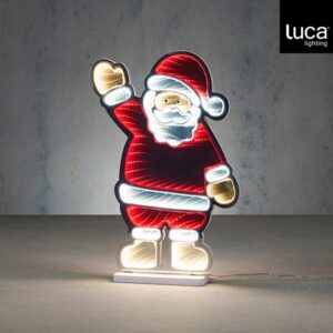 Luca Lighting - Kerstman met 249 leds - 26 x 8 x 40 cm