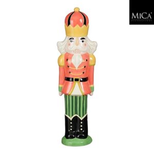 Mica Decorations - Notenkraker Rood - 15 x 11 x 51 cm
