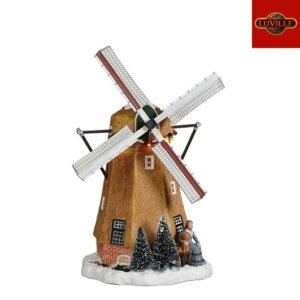 Luville - Kinderdijk Molen - 16 x 16 x 26 cm