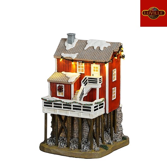 Luville - House on the Stilts - 14 x 13 x 22 cm