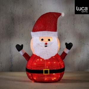 Luca Lighting - Kerstman - 60 Leds - 80 x 47 cm