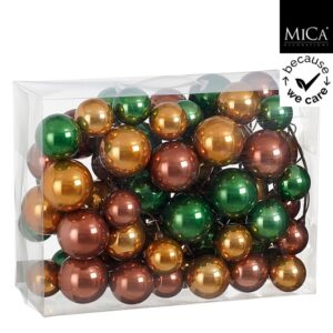 Mica Decorations Kerstslinger Garland - 180x15x15 cm - Gerecycled Polystyreen - Multi