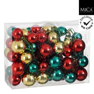 Mica Decorations Kerstslinger Garland - 180x15x15 cm - Gerecycled Polystyreen - Goud