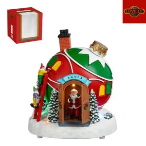 Luville - Santa Ball House - 19 x 18 x 22 cm