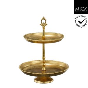Mica Decorations Etagere - 39 x 24 cm - Goud