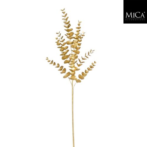 Mica Decorations - Eucalyptus tak - 101 cm - Goud