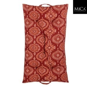 Mica Decorations Gaia Matraskussen - 100 x 60 x 8 cm - Bordeaux