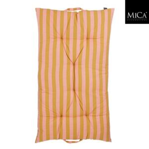 Mica Decorations Streep Matraskussen - 100 x 60 x 8 cm - Oker