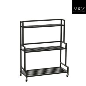 Mica Decorations Plantenrek Greenrax - 80 x 35 x 81 cm - Zwart