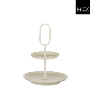Mica Decorations Rama Etagere -  41 x 28cm - Creme