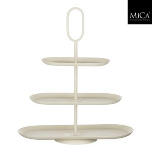 Mica Decorations Rama Etagère - 48 x 20 x 55 cm - Crème
