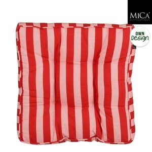 Mica Decorations Kim Matraskussen - 47 x 47 x 7 cm - Rood