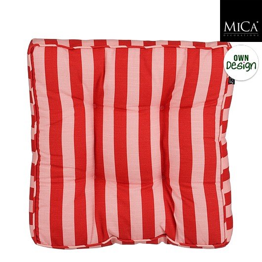 Mica Decorations Kim Matraskussen - 47 x 47 x 7 cm - Rood