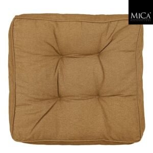Mica Decorations Como Matraskussen – 47 x 47 x 7 cm – Bruin