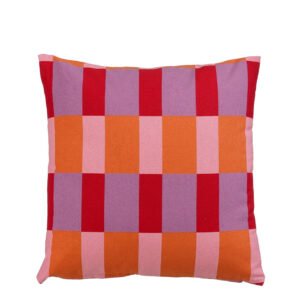 Mica Decorations Kussen Ruit - 45 x 45 x 10 cm - Rood