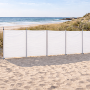 Windschermdoek 5-delen - 7 meter - Wit