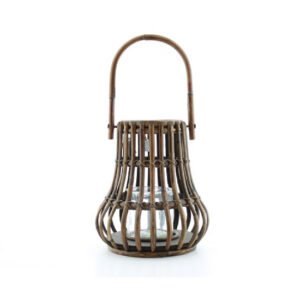 Windlicht Rotan - 35 x 45 cm - Bruin