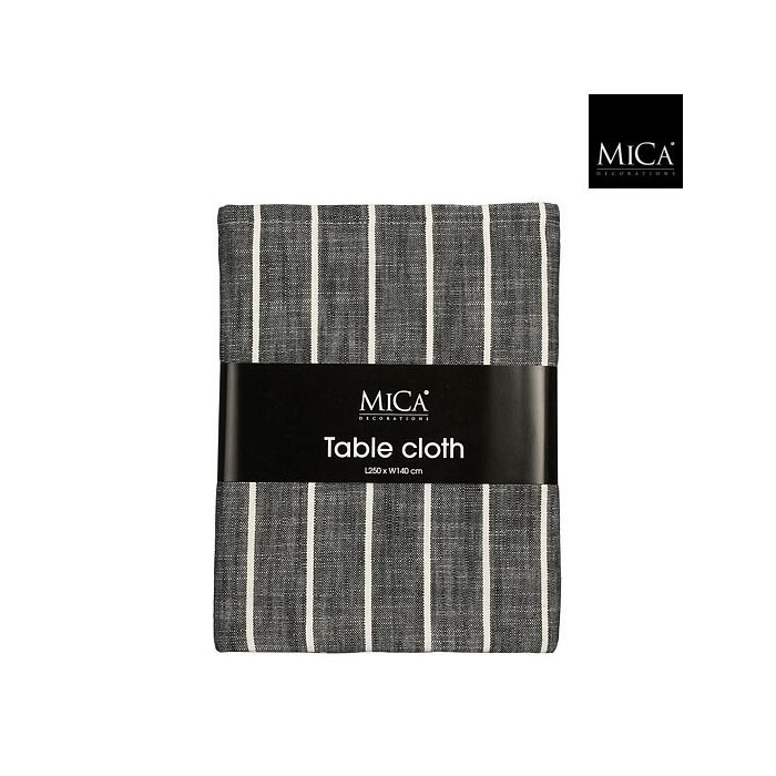 Mica Decorations - Alivo tafelkleed - 250 x 140 cm - Zwart