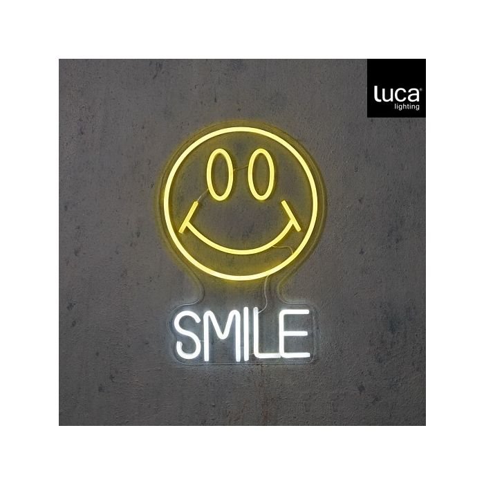 Luca Lighting Neon - Smile - 30 x 2 x 44 cm