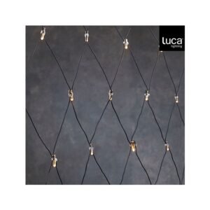Luca Lighting Connect 24 - Net Gordijn - Klassiek Wit - 182 Leds extra - 300 x 300 cm